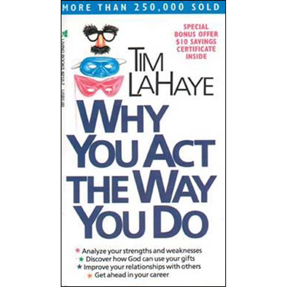 Why You Act The Way You Do (Mass Market Paperback)