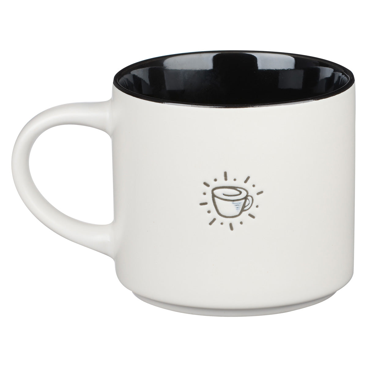 No Coffee No Workee White With Black Interior Ceramic Mug