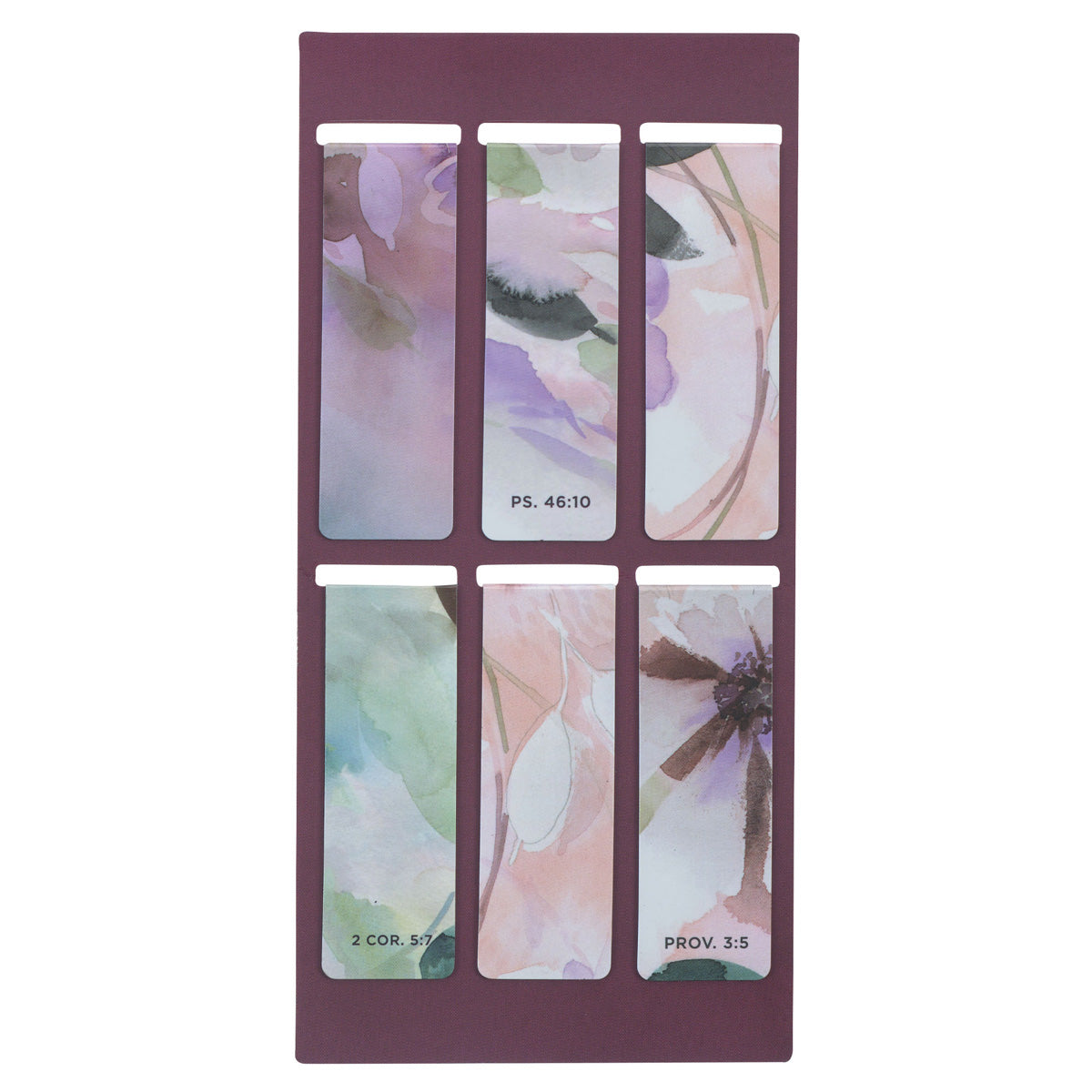 Trust in the Lord with All Your Heart Six-Piece Magnetic Bookmark Set