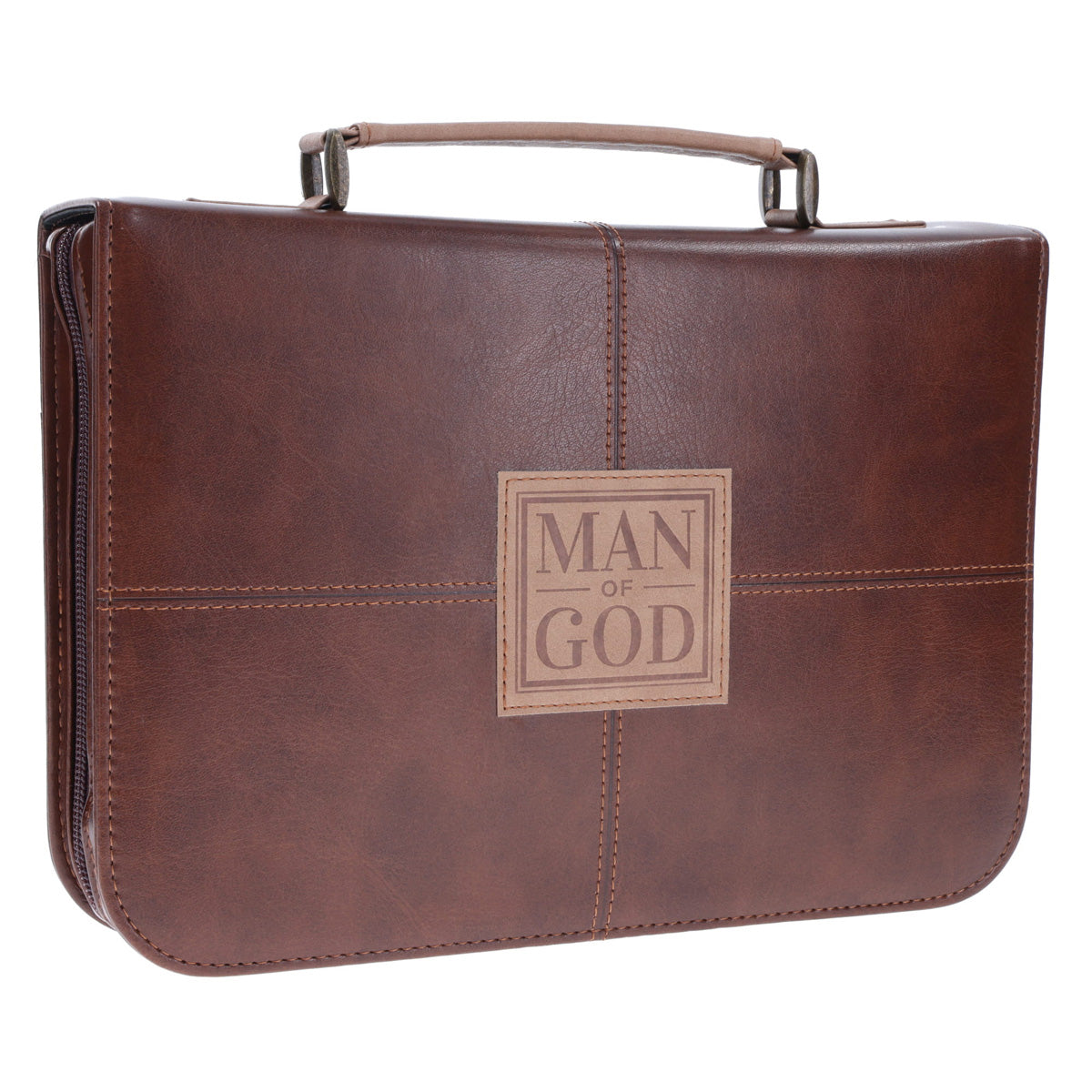 Man of God Faux Leather Bible Bag