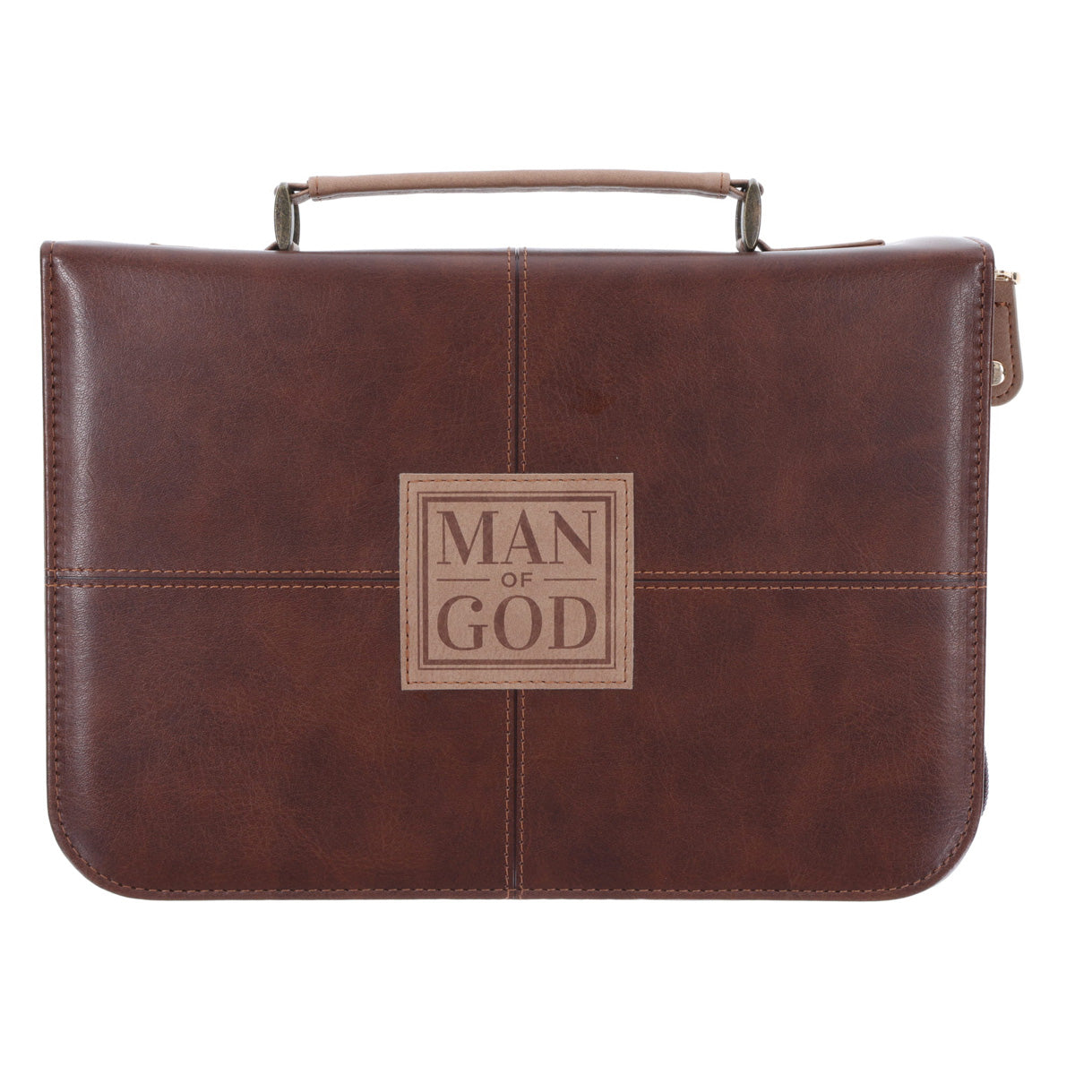 Man of God Faux Leather Bible Bag
