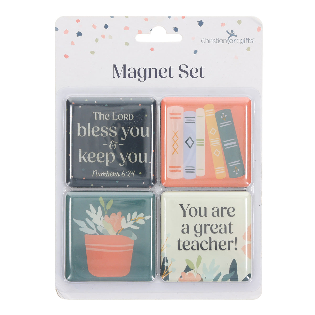 Bless You and Keep You Four-Piece Magnetic Set