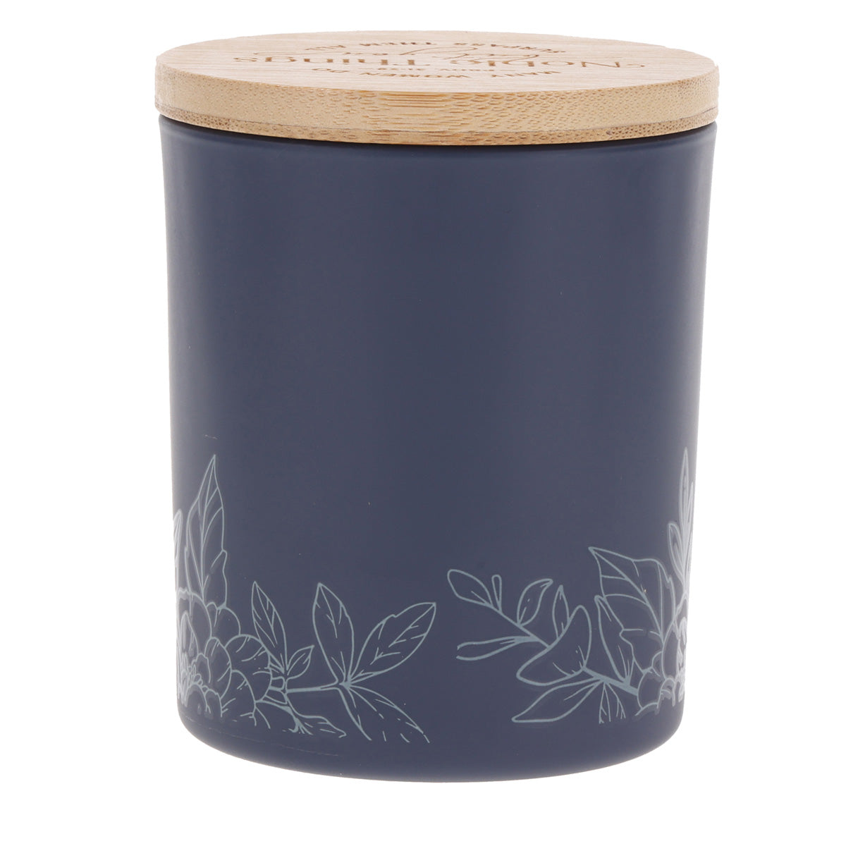 Many Women Do Noble Things but You Surpass Them All Lavender Breeze Scented Candle with Bamboo Lid
