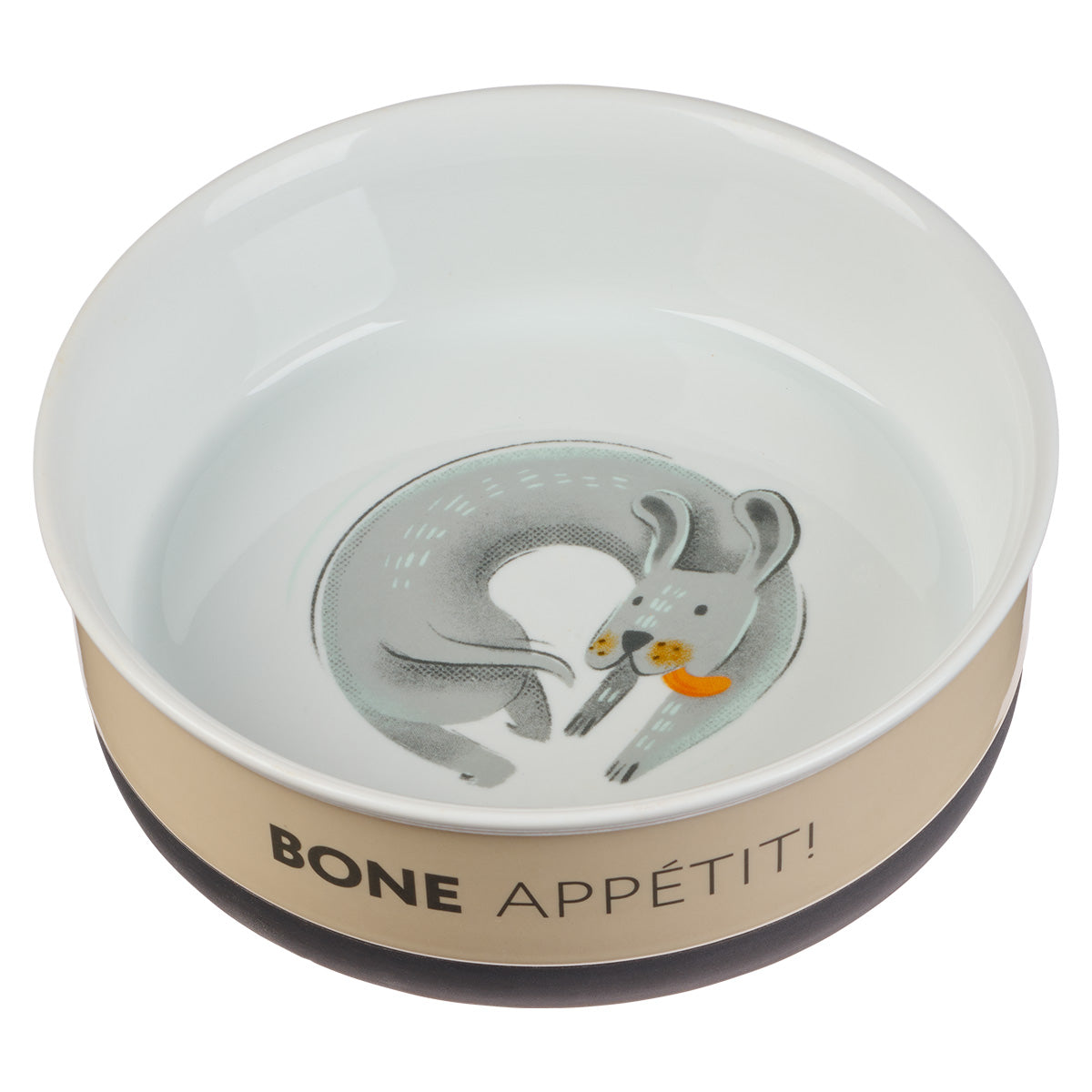 Bone Appetit! Large Ceramic Pet Bowl