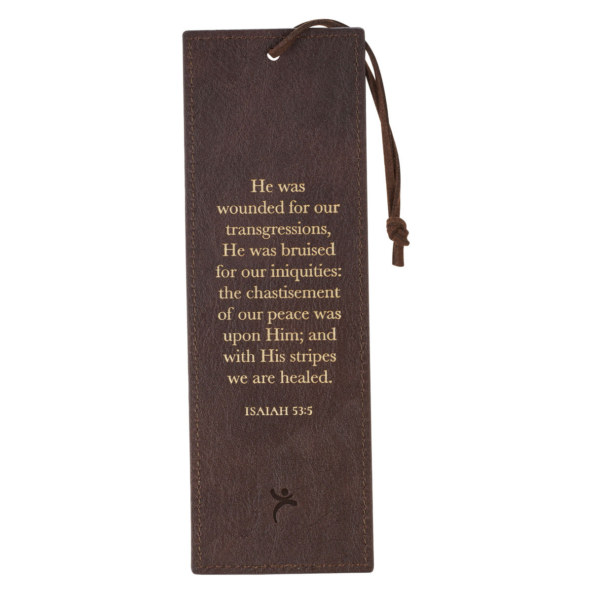 Amazing Grace Crown of Thorns Faux Leather Bookmark