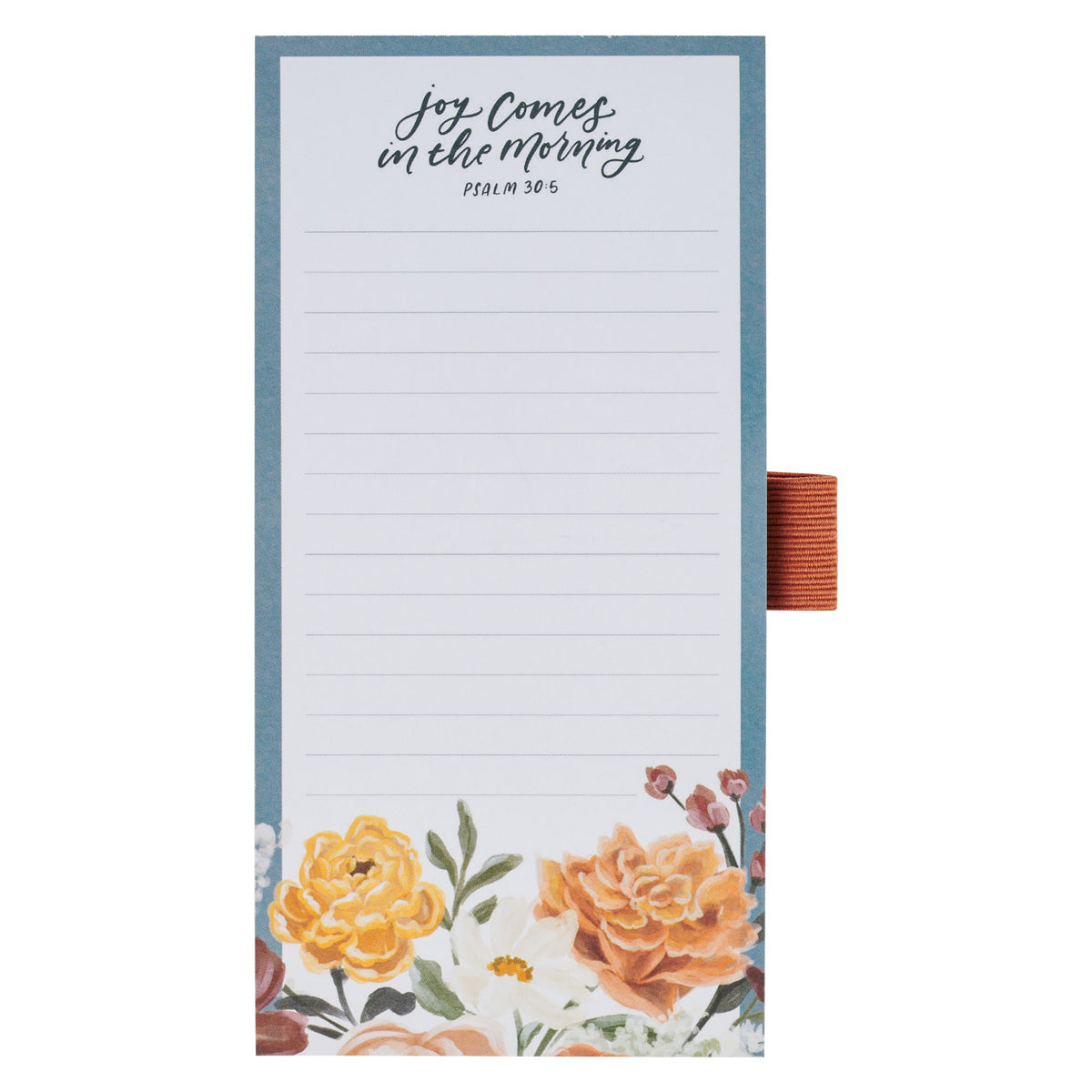 Joy Comes in the Morning Magnetic Notepad with Pen