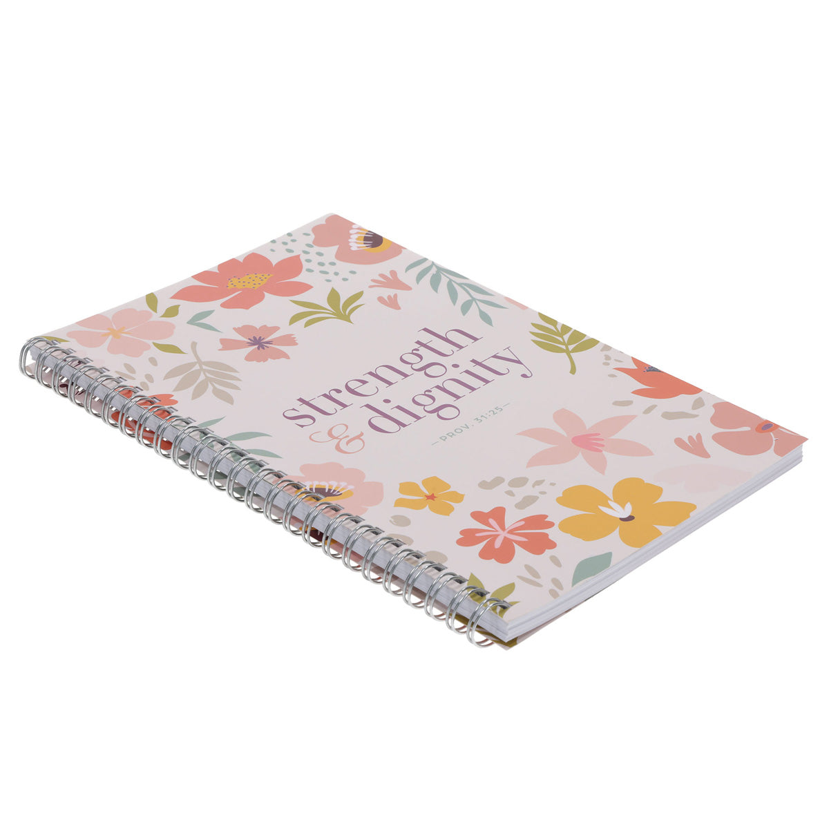 Strength and Dignity Wirebound Notebook