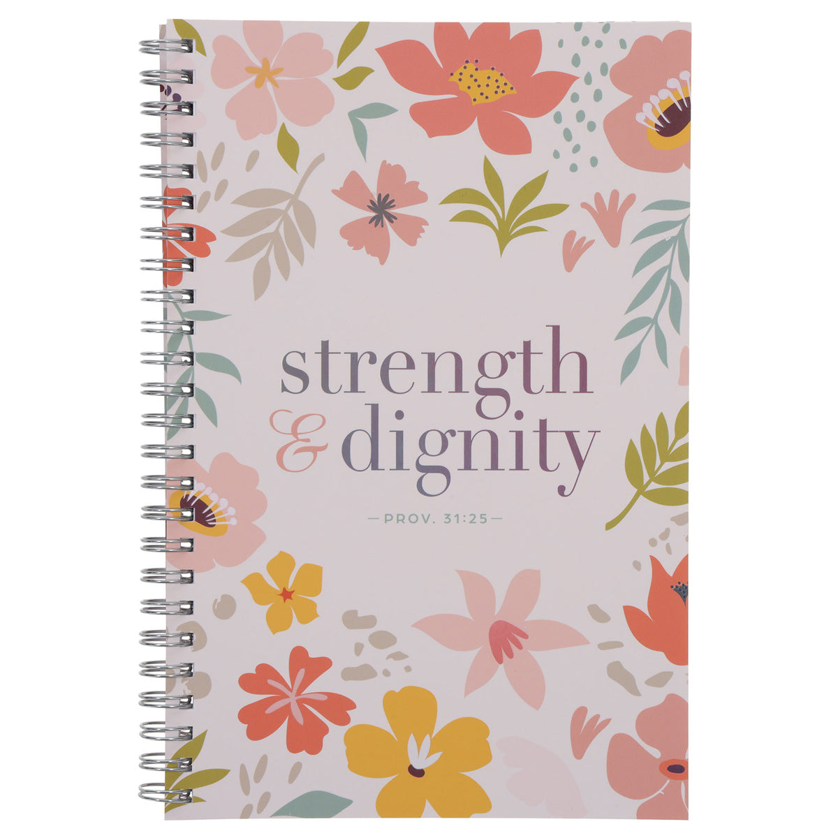Strength and Dignity Wirebound Notebook