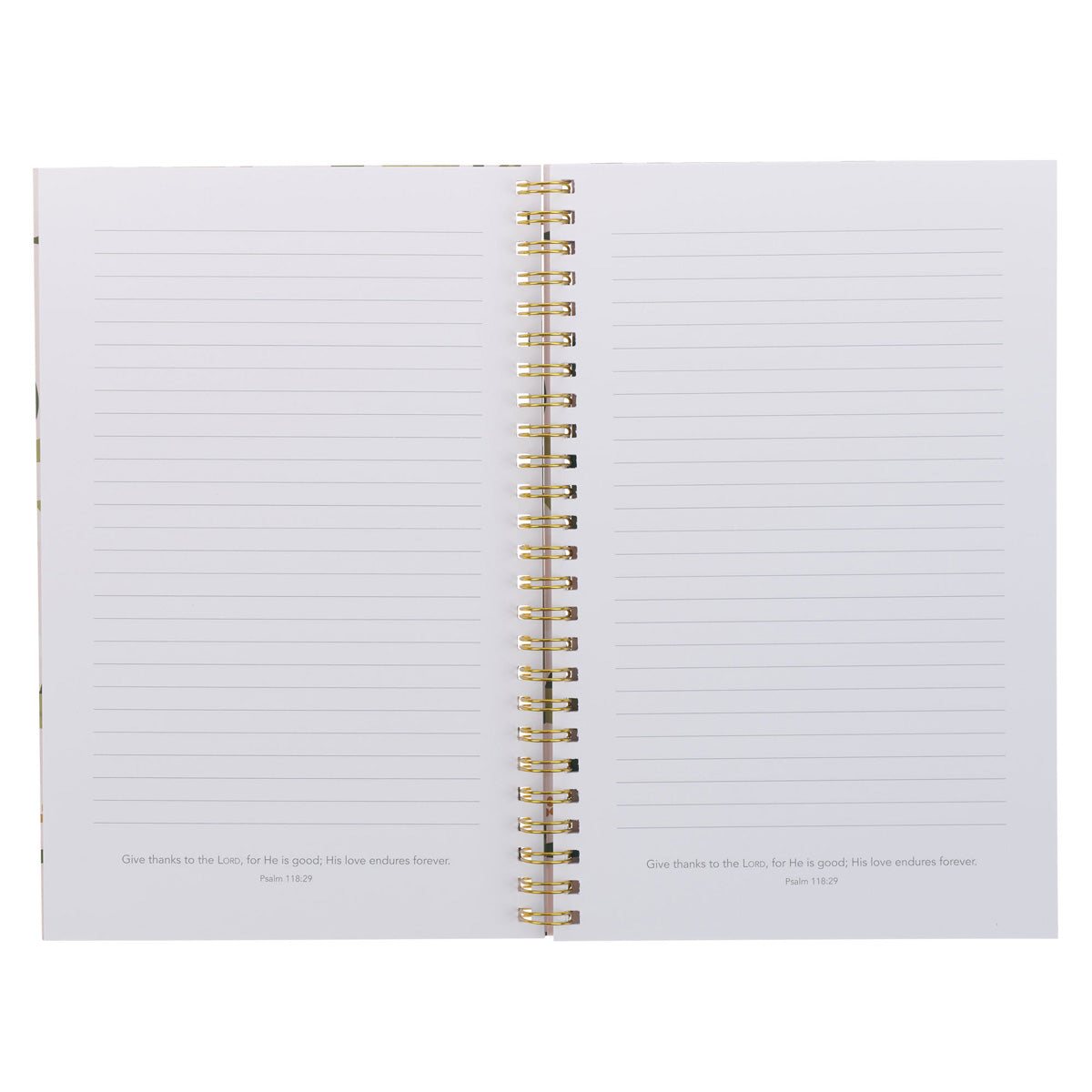 I Can Do Everything Through Christ Who Gives Me Strength Wirebound Notebook