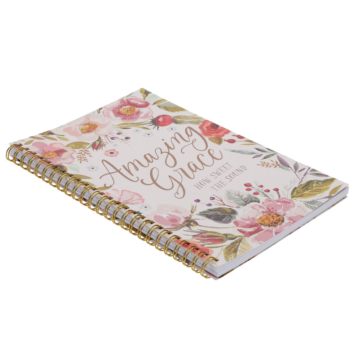 Amazing Grace How Sweet the Sound Wirebound Notebook