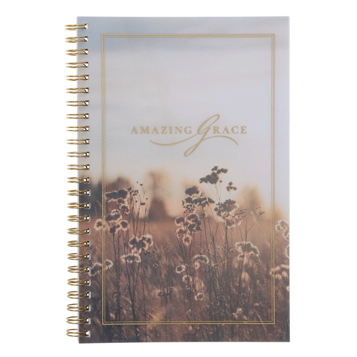 Amazing Grace Wirebound Notebook with PVC Cover