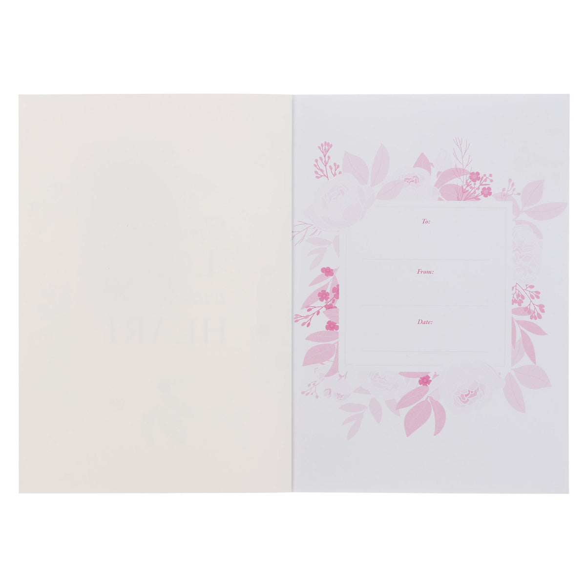 Trust in the Lord with All Your Heart Floral Notebook