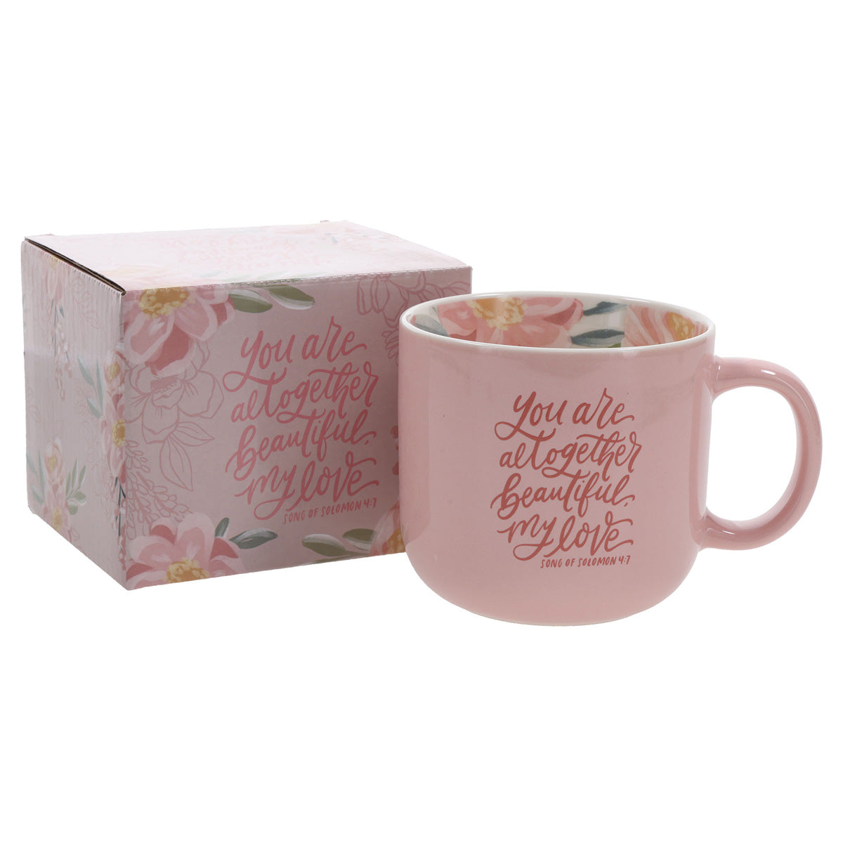 You Are Altogether Beautiful My Love Pink Ceramic Mug