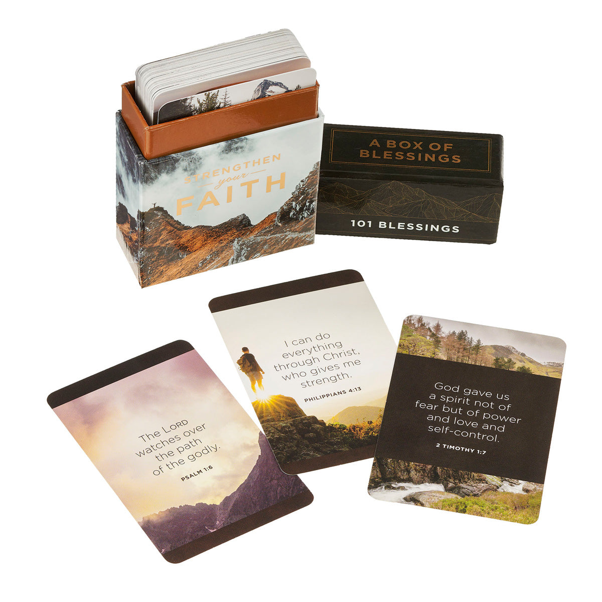 Strengthen Your Faith 101 Blessings Boxed Cards