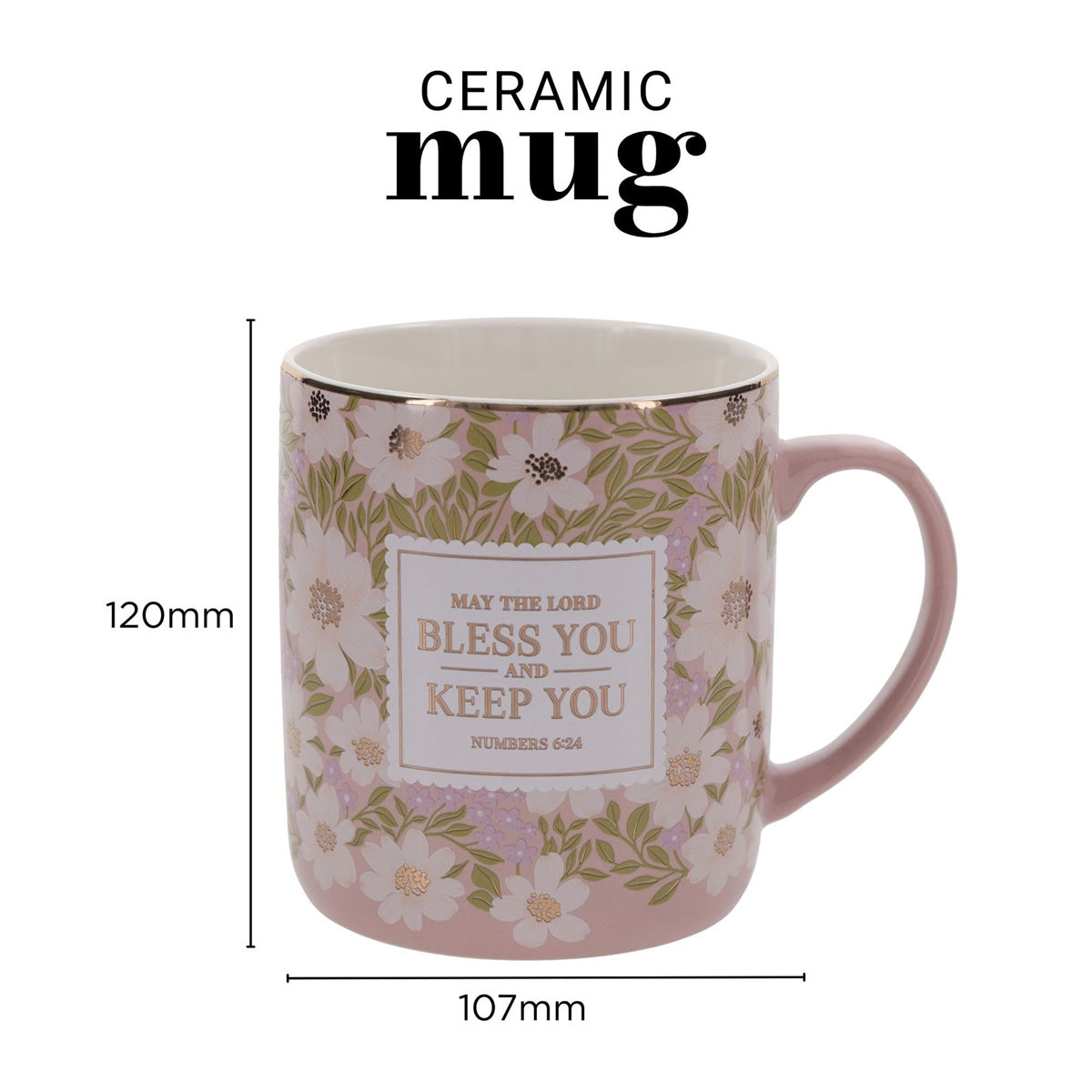 May the Lord Bless You and Keep You Ceramic Mug