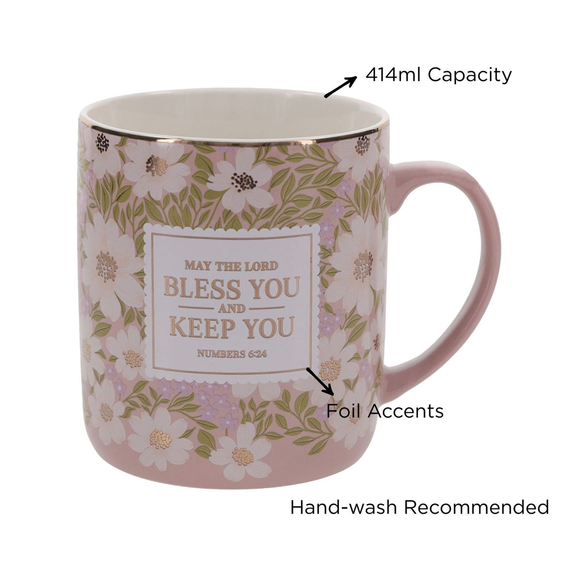 May the Lord Bless You and Keep You Ceramic Mug