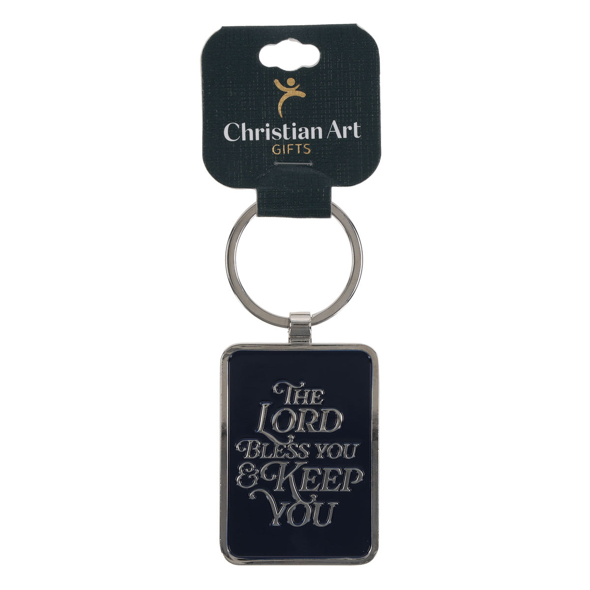 The Lord Bless You and Keep You Metal Keychain