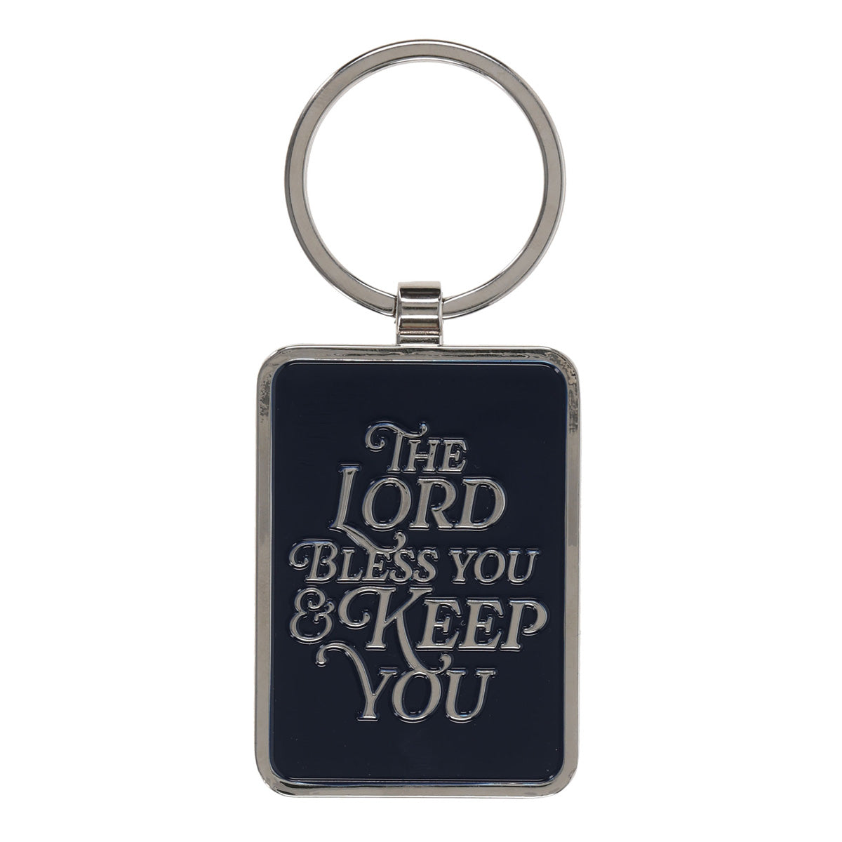 The Lord Bless You and Keep You Metal Keychain