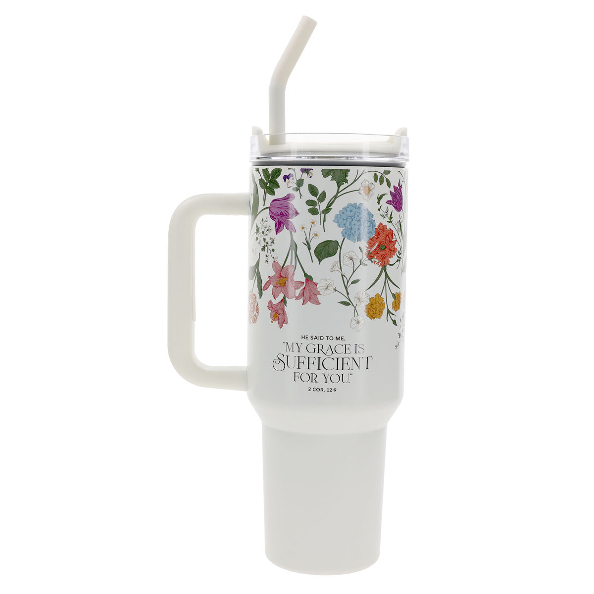 Travel Mug - A Mother's Love Is Always in Bloom (Stainless Steel, Large)