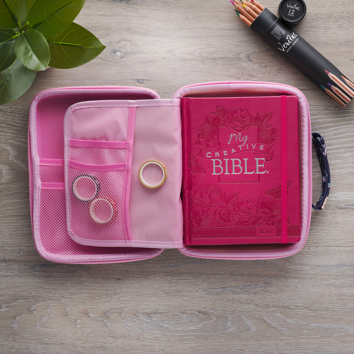 He Has Made Everything Beautiful in Its Time Hardcover Organizer Bible Case