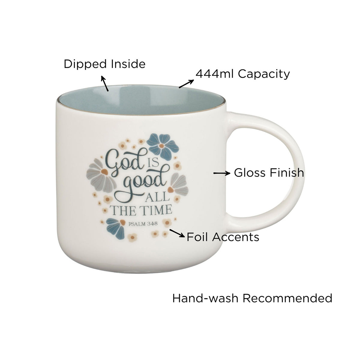 God Is Good All the Time Ceramic Mug