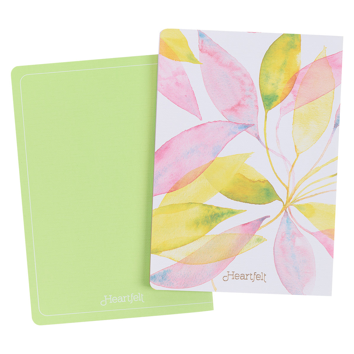 Courage Dear Heart Citrus Leaves Two-Piece Notebook Set