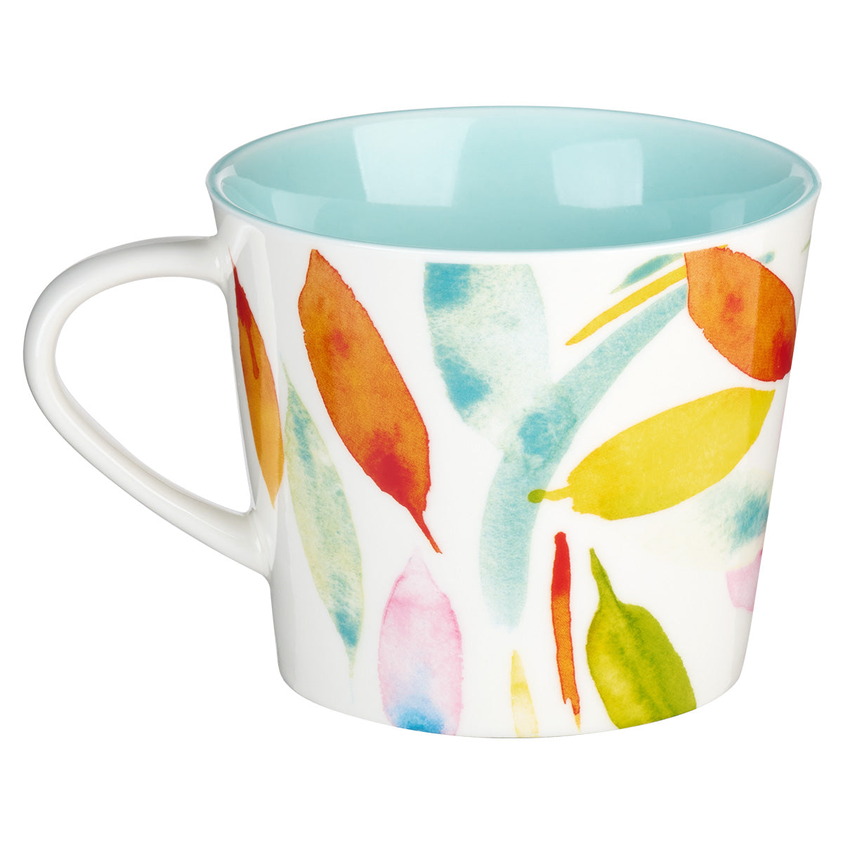 Never Give Up Ever Pink Daisies Ceramic Mug