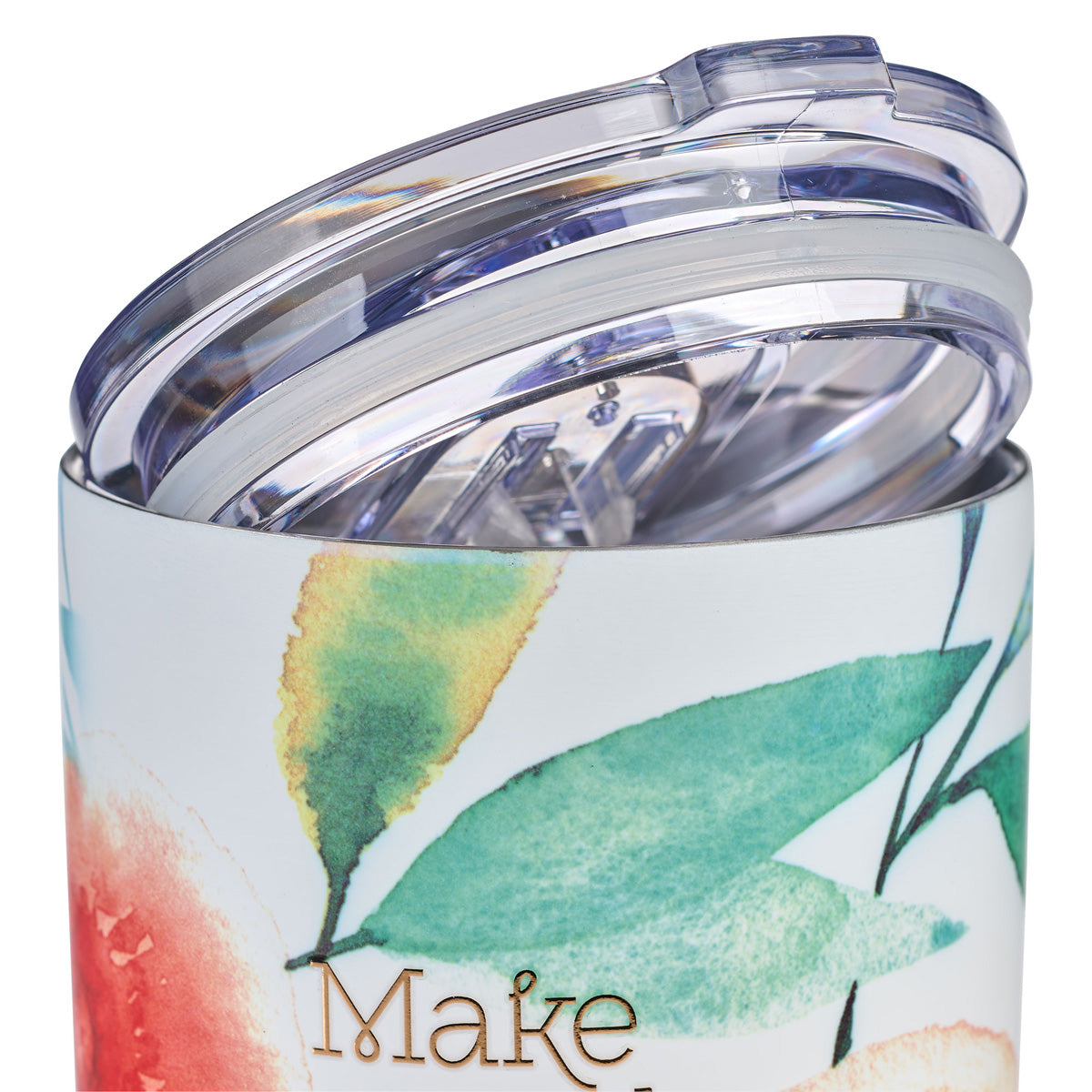 Make Every Day Count Orange Blossoms Stainless Steel Mug