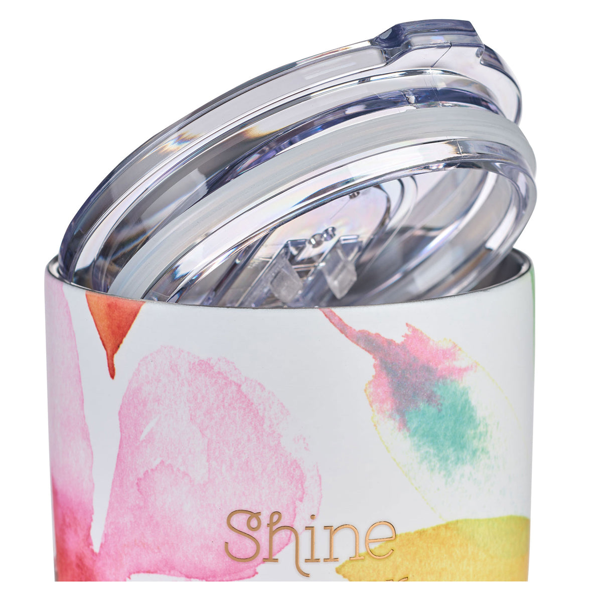 Shine Your Light Pink Daisies Stainless Steel Mug
