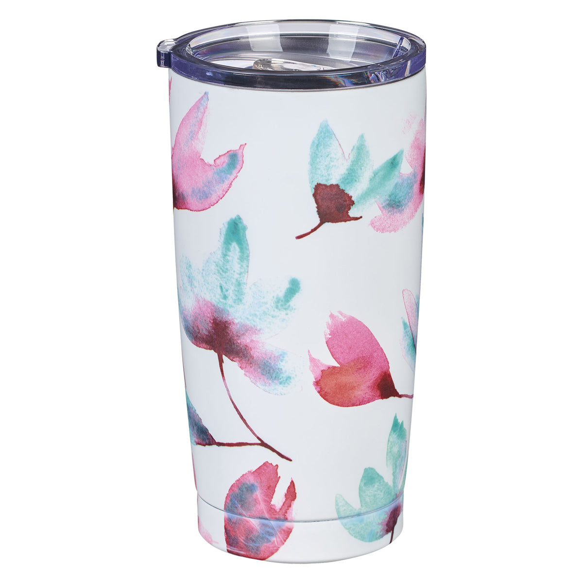 It's the Little Things Pink Petals Stainless Steel Mug