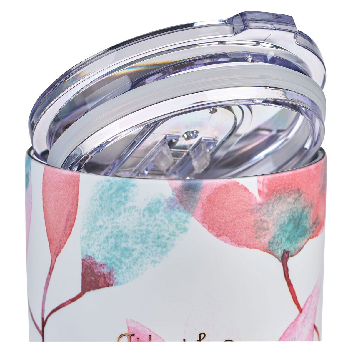 It's the Little Things Pink Petals Stainless Steel Mug