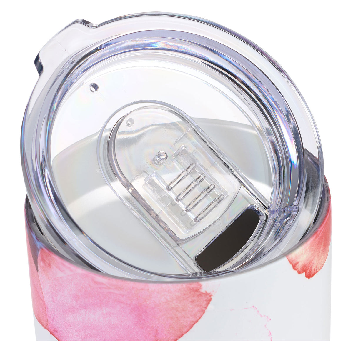 Hope Anchors the Soul Coral Poppies Stainless Steel Mug