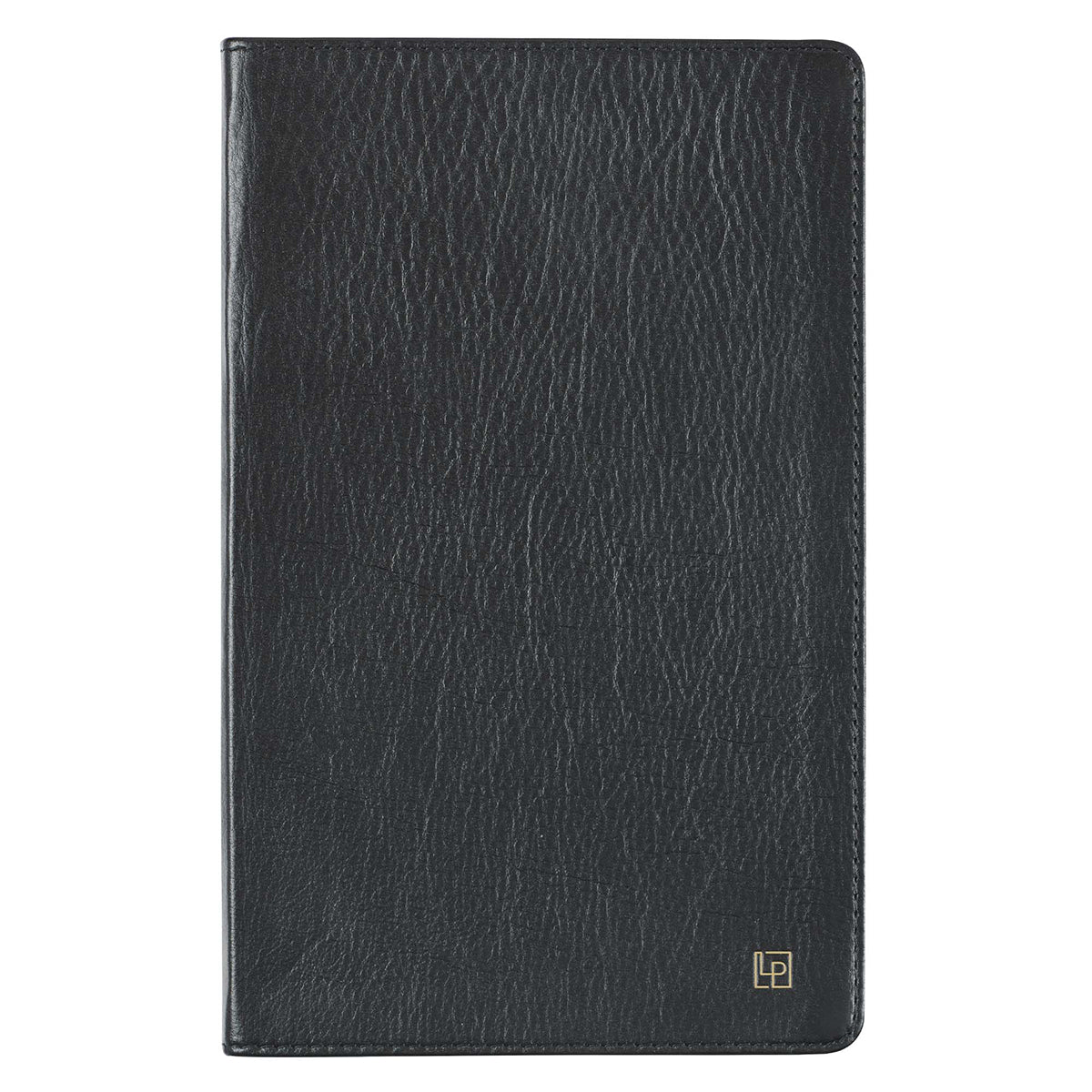 Leatherpress Tuxedo Black Large Genuine African Leather Journal