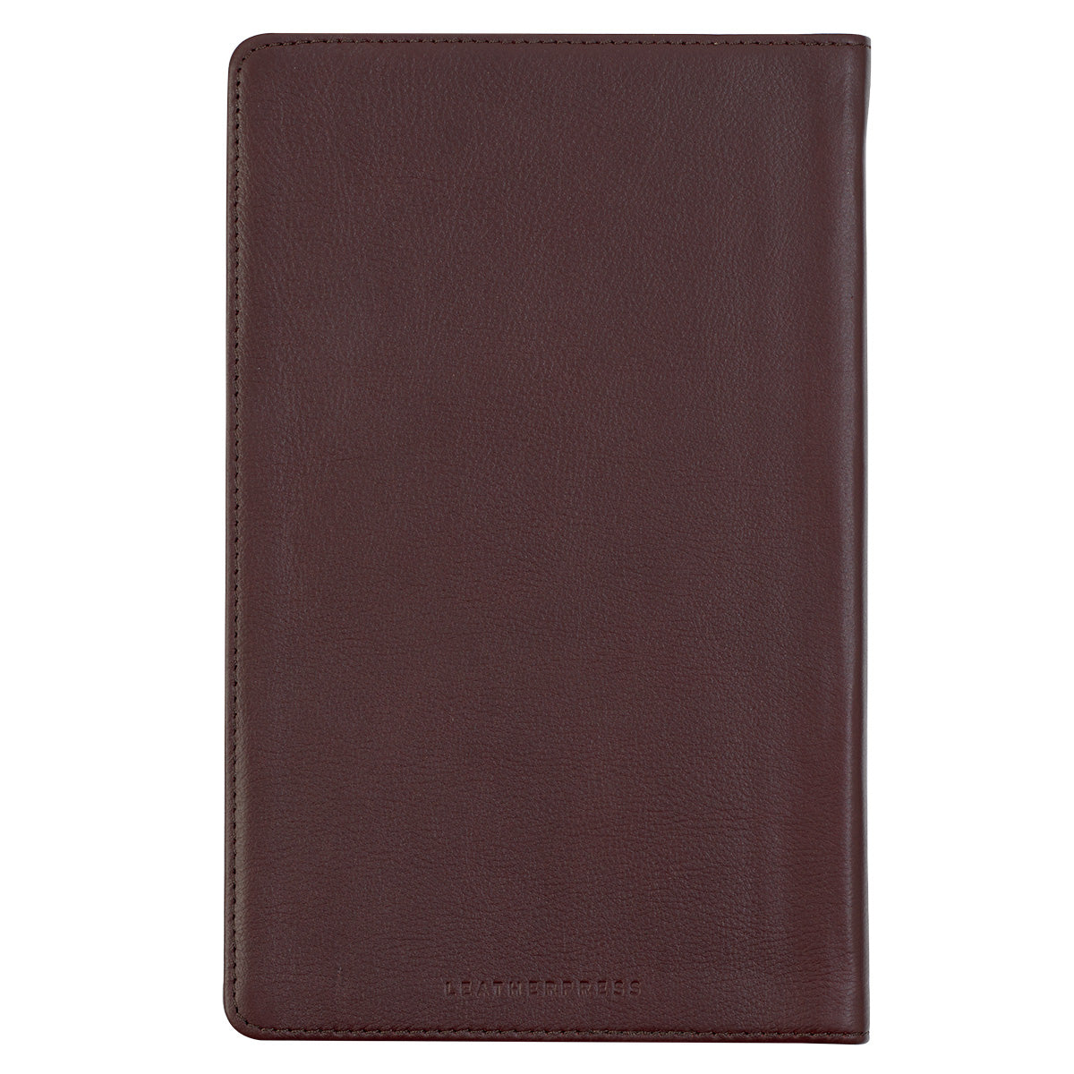 Leatherpress Cacao Brown Large Genuine African Leather Journal