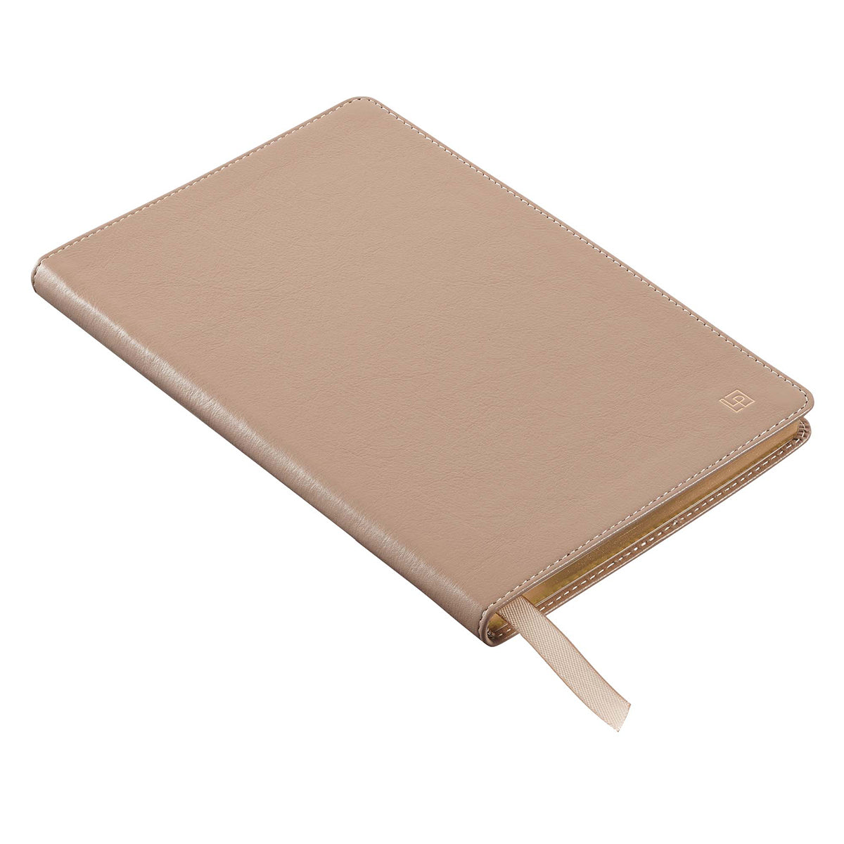 Leatherpress Oyster Gray Large Genuine African Leather Journal