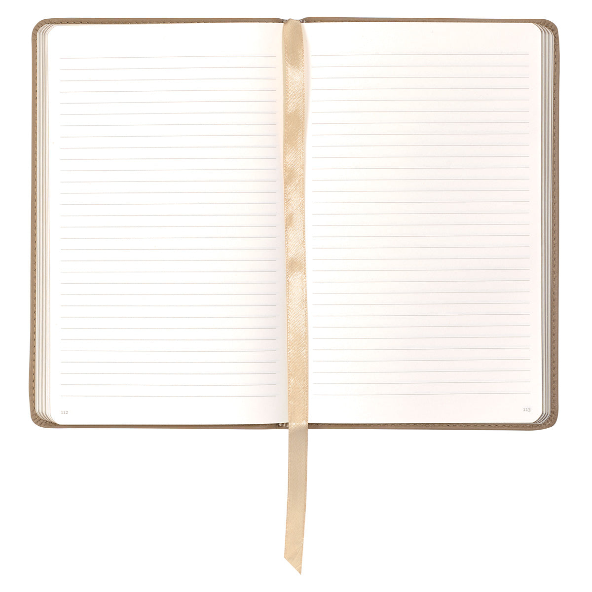 Leatherpress Oyster Gray Large Genuine African Leather Journal