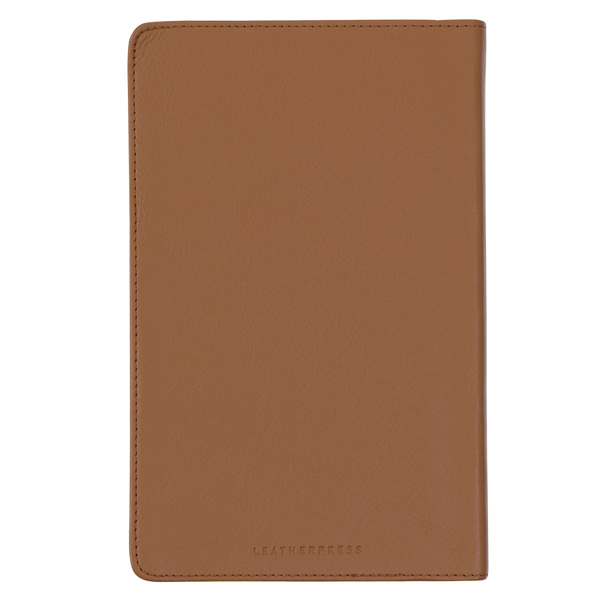 Leatherpress Biscotti Tan Large Genuine African Leather Journal