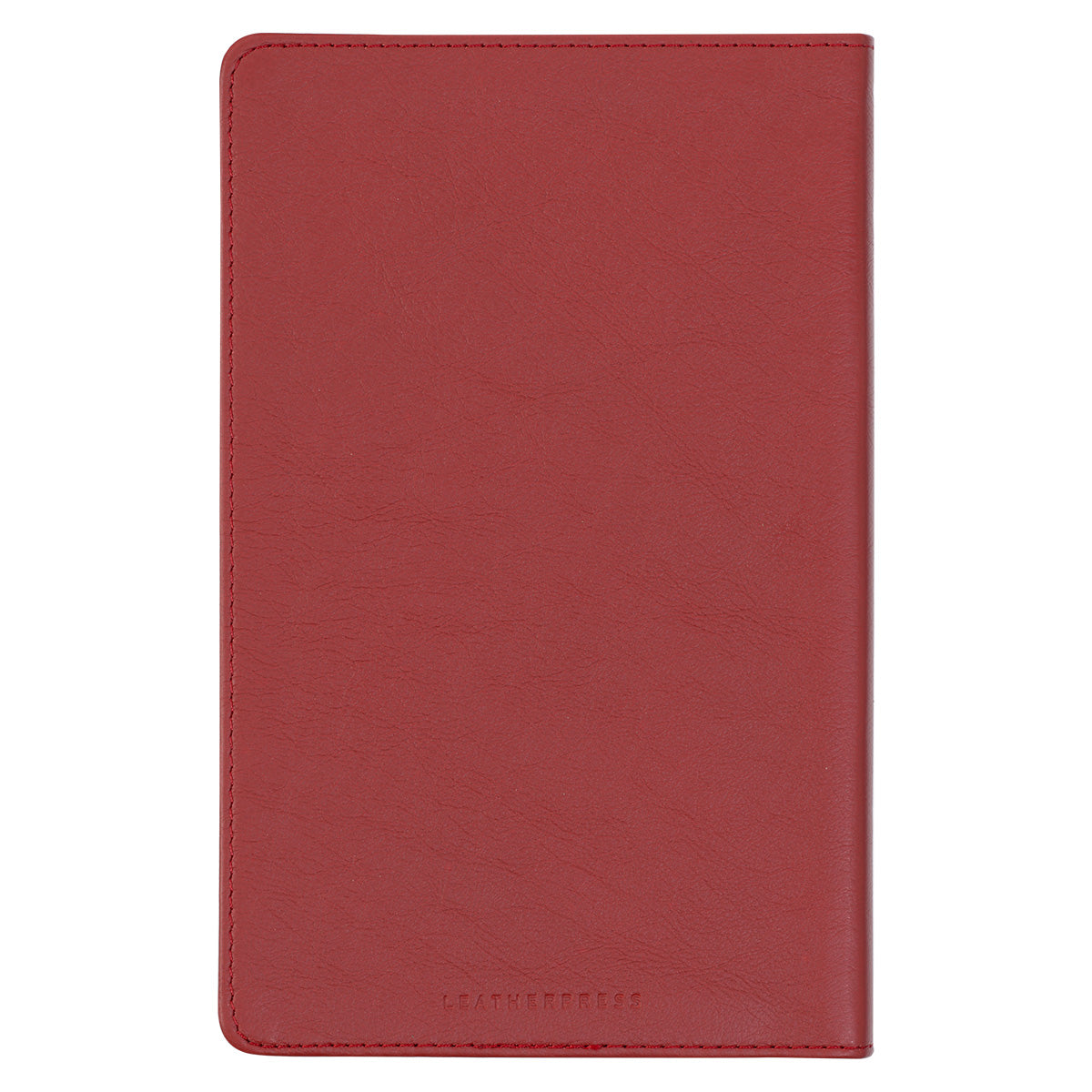 Leatherpress Britannica Red Large Genuine African Leather Journal