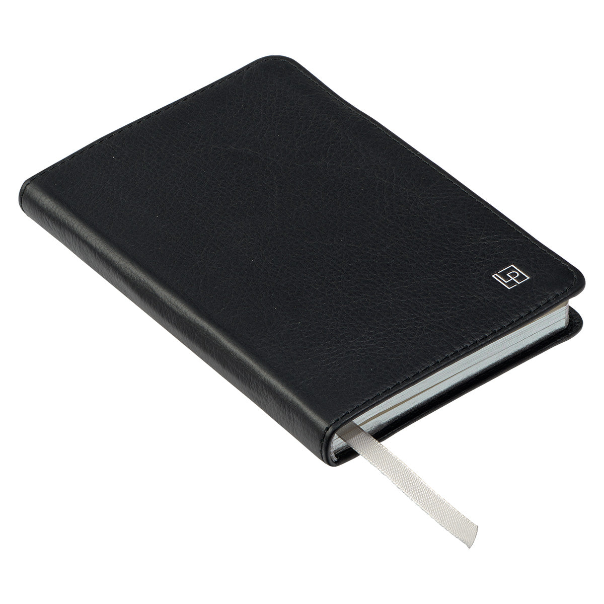 Leatherpress Tuxedo Black Genuine African Leather Pocket Journal