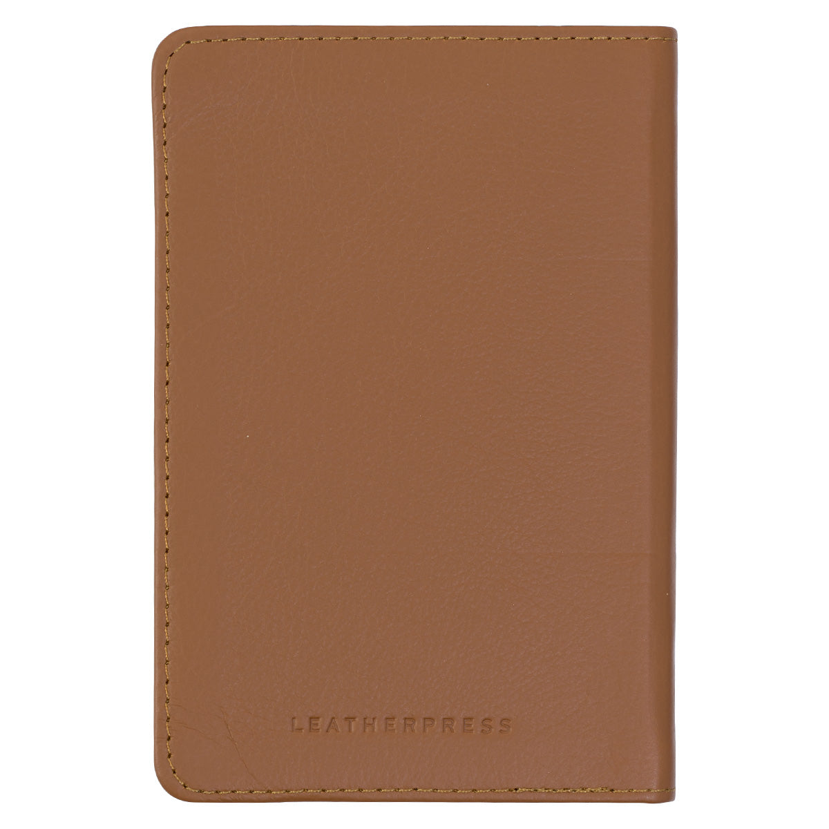 Leatherpress Biscotti Tan Genuine African Leather Pocket Journal