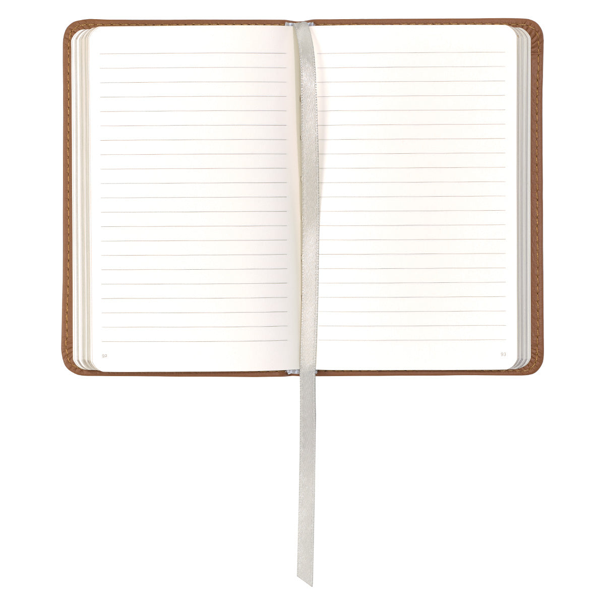 Leatherpress Biscotti Tan Genuine African Leather Pocket Journal