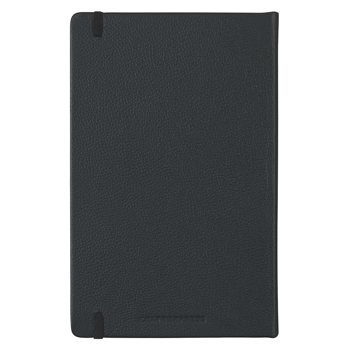 Leatherpress Midnight Black Genuine African Leather Notebook