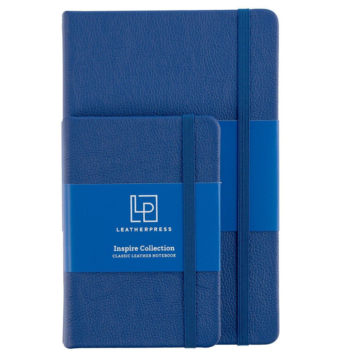 Leatherpress Pacific Blue Genuine African Leather Notebook