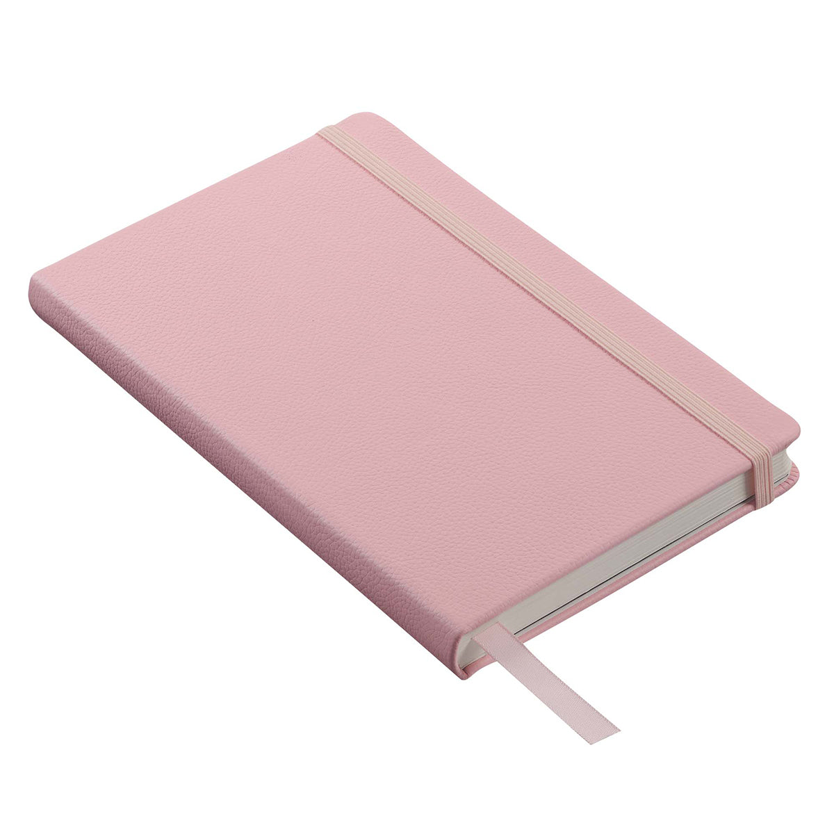 Leatherpress Quartz Pink Genuine African Leather Notebook