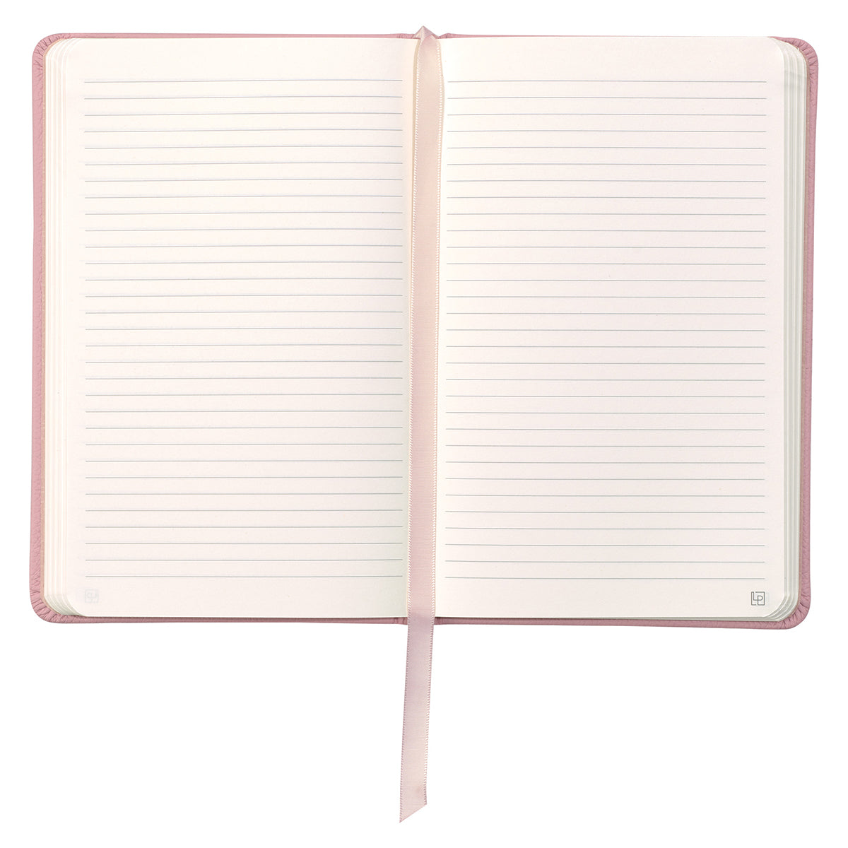 Leatherpress Quartz Pink Genuine African Leather Notebook
