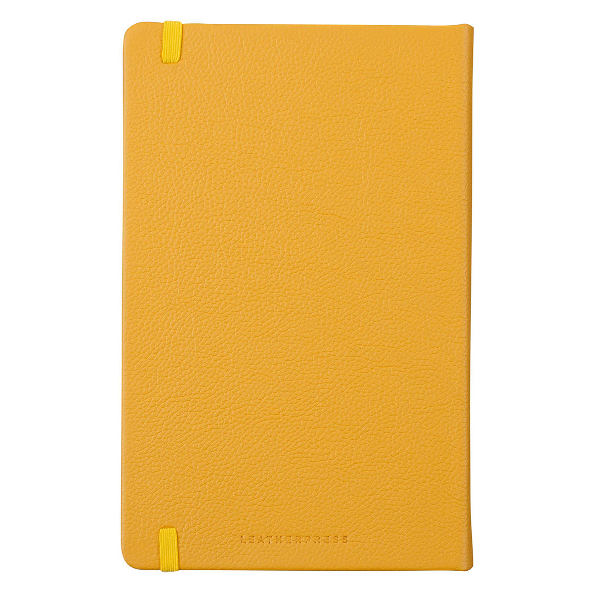 Leatherpress Butter Yellow Genuine African Leather Notebook