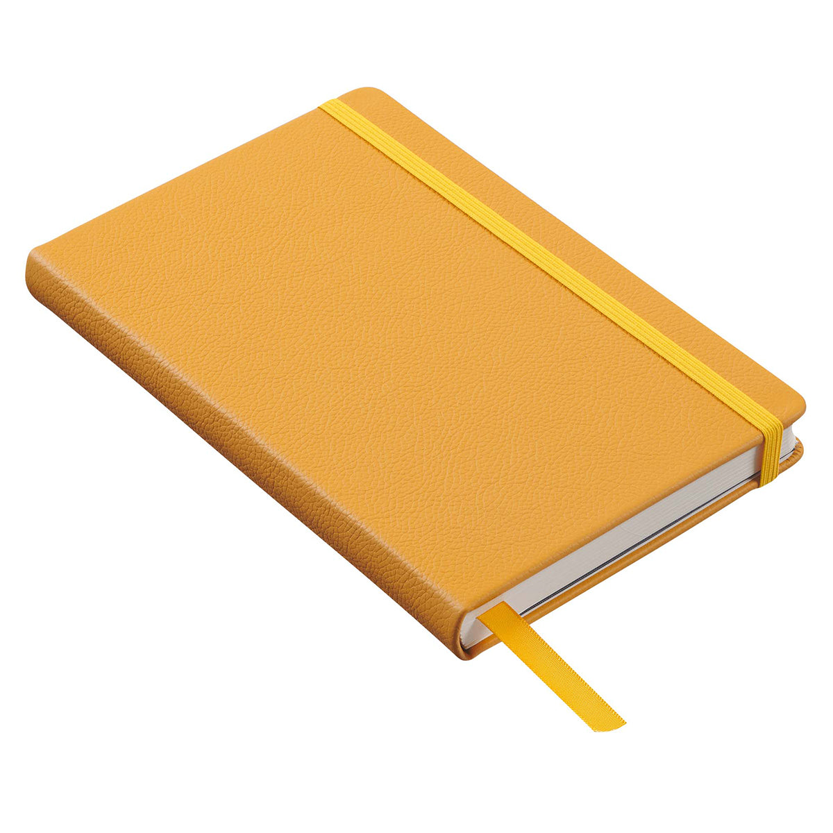 Leatherpress Butter Yellow Genuine African Leather Notebook