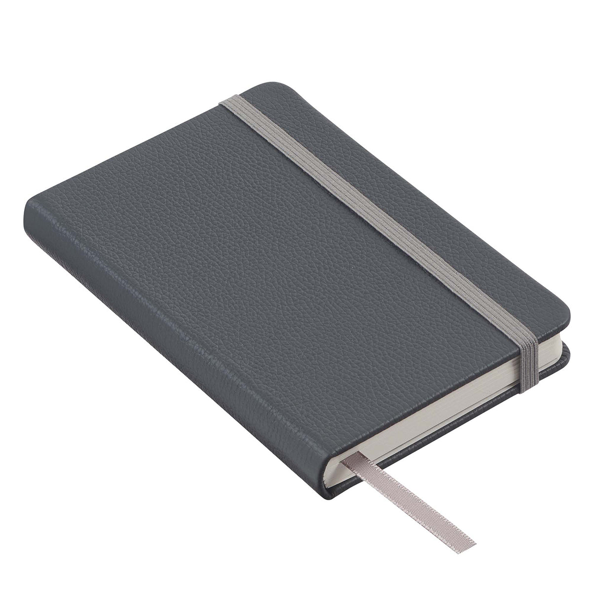 Leatherpress Twilight Grey Genuine African Leather Pocket Notebook