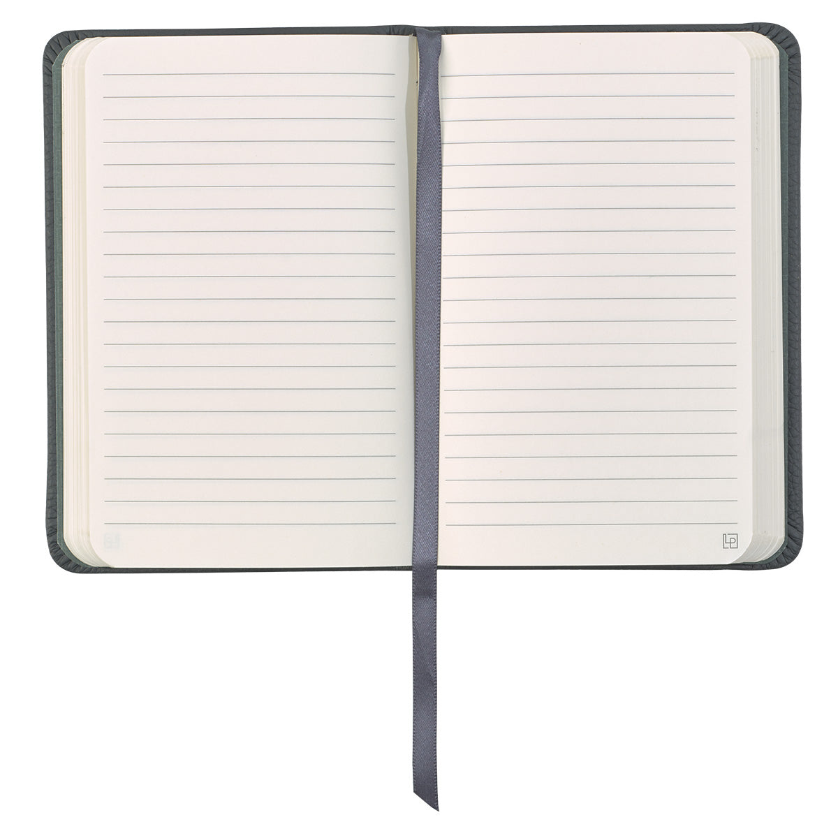 Leatherpress Twilight Grey Genuine African Leather Pocket Notebook