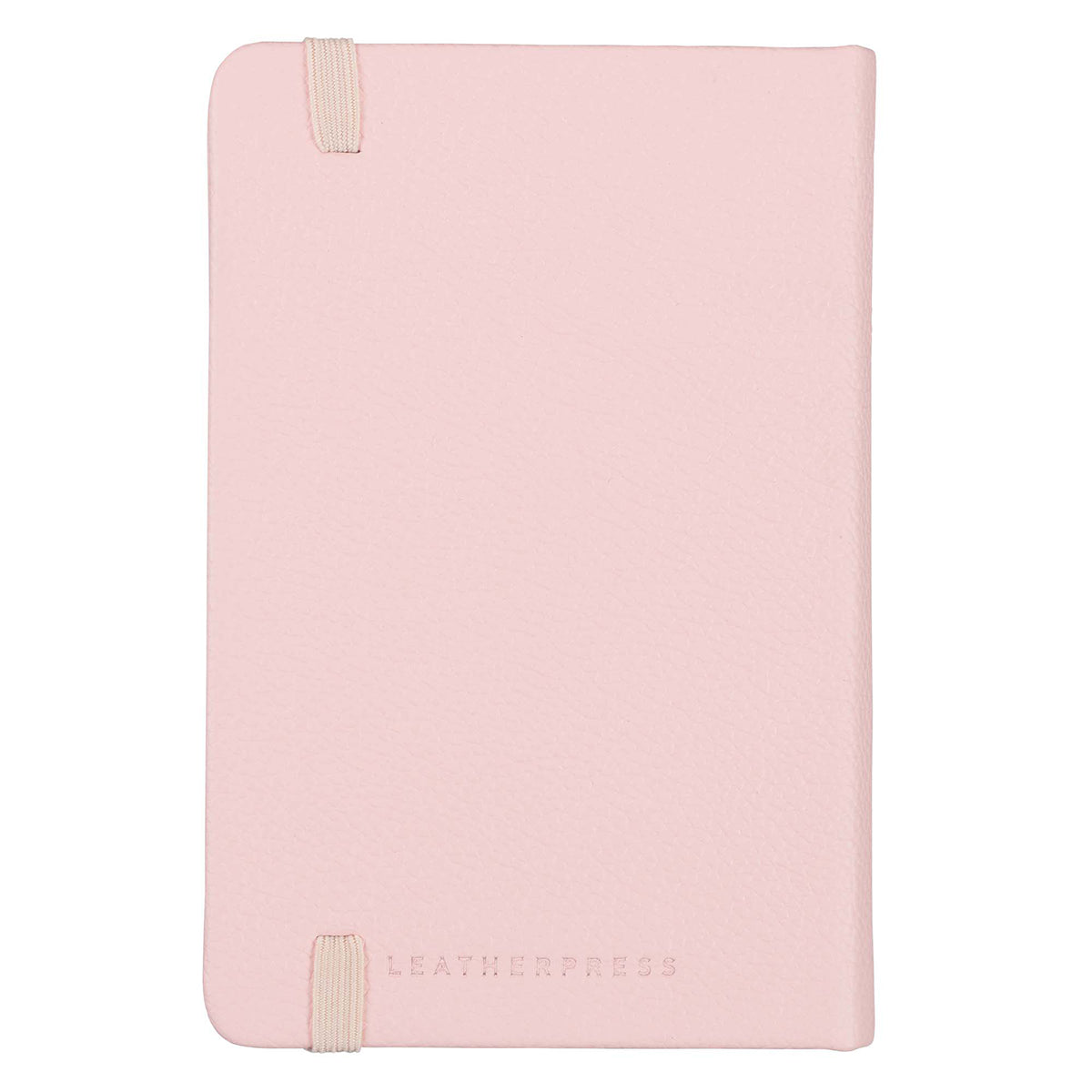 Leatherpress Quartz Pink Genuine African Leather Pocket Notebook